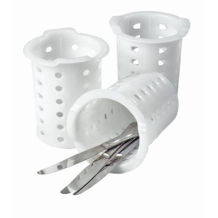 DISHWASHING RACK PERMA SAN CYLINDER (WHITE)