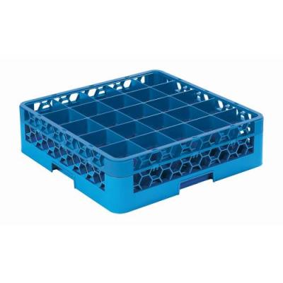 GLASS RACK 25 COMPARTMENT (BLUE)