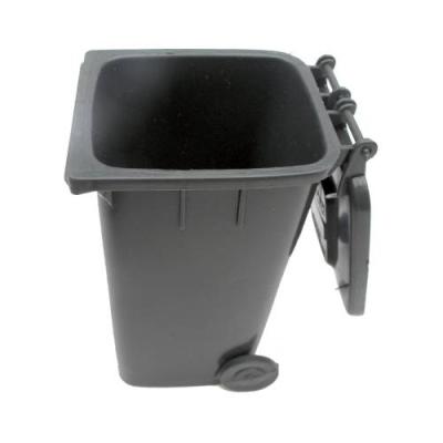 MOBILE REFUSE BIN 130Lt (CHARCOAL) GENERAL WASTE