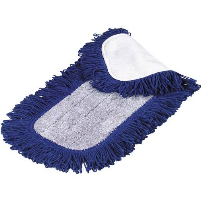MICROFIBER DRY MOP PAD - 450mm (BLUE)