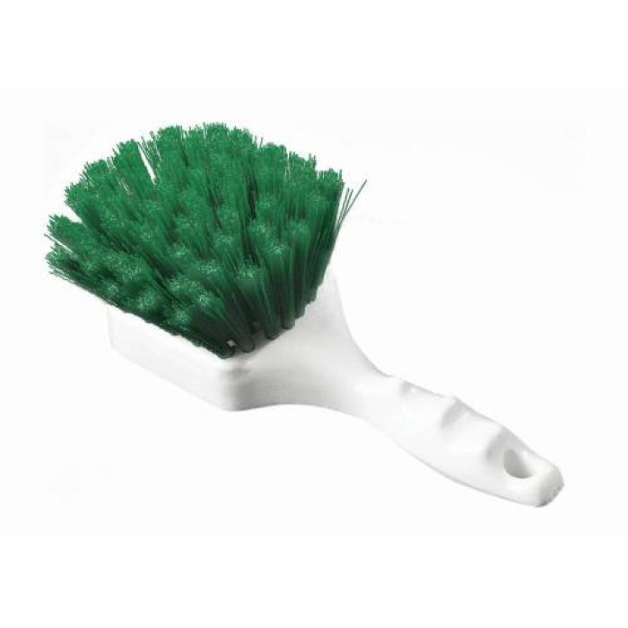 UTILITY SCRUB BRUSH POLYESTER - 200MM - (GREEN)