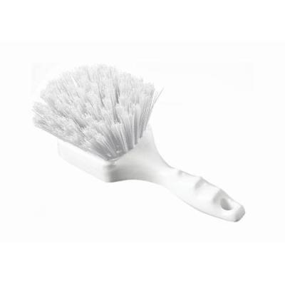 UTILITY SCRUB BRUSH POLYESTER - 200MM - (WHITE)