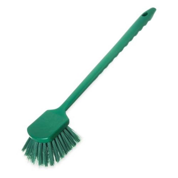 UTILITY SCRUB BRUSH POLYESTER - 500MM - (GREEN)