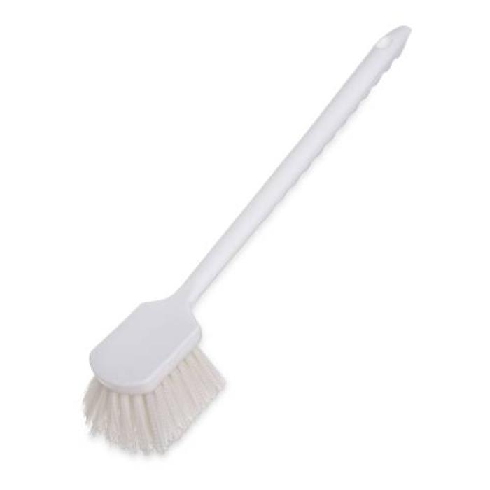 UTILITY SCRUB BRUSH POLYESTER - 500MM -(WHITE)