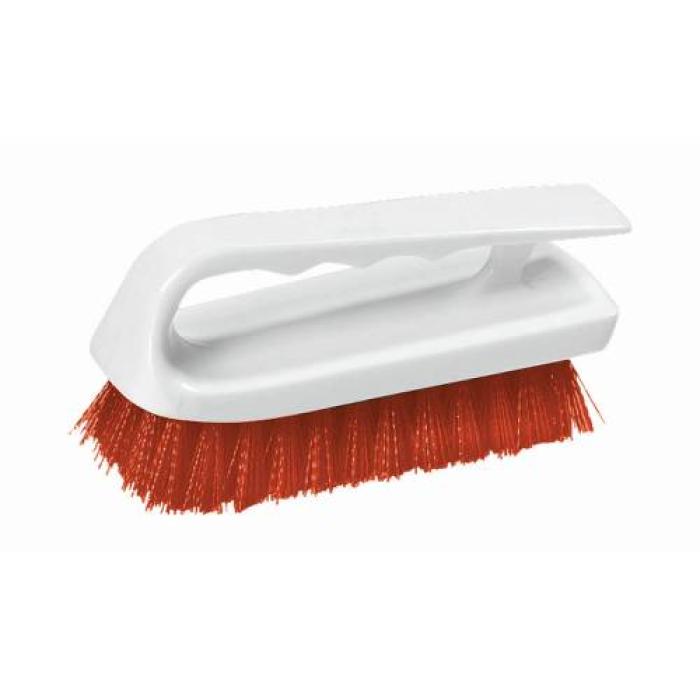 LIP SCRUB BRUSH POLYESTER - 150MM - (RED)