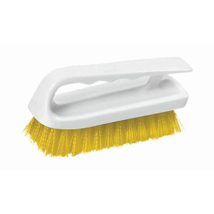 LIP SCRUB BRUSH POLYESTER - 150MM - (YELLOW)
