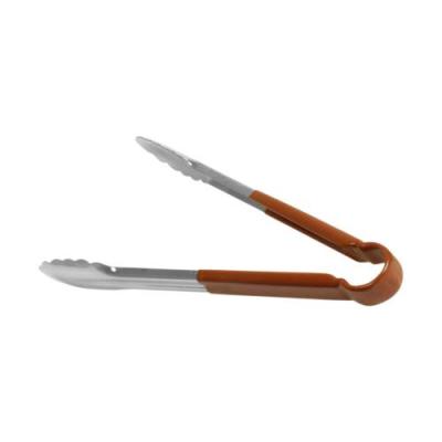 COLOURED UTILITY TONGS (BROWN)  - 300MM