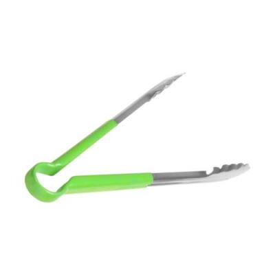 COLOURED UTILITY TONGS (GREEN)  - 300MM