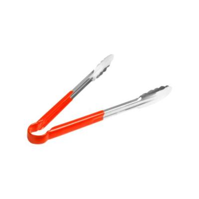 COLOURED UTILITY TONGS (RED)  - 300MM