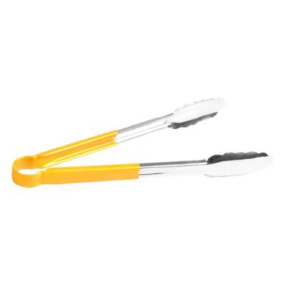 COLOURED UTILITY TONGS (YELLOW)  - 300MM