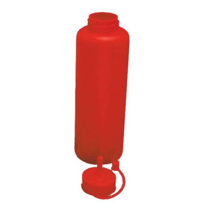 PLASTIC DISPENSER (RED) - 500 ML (PACK OF 6)