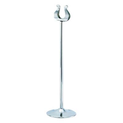 TABLE NUMBER STAND S/STEEL - 450MM