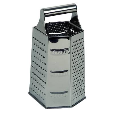 GRATER S/STEEL - 6 SIDED