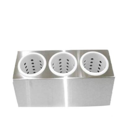 UTENSTIL HOLDER - 3 PLASTIC INSERTS