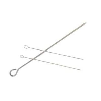 KEBAB SKEWERS S/STEEL (OVAL) - 300MM  (PACK OF 12)
