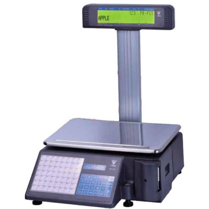 DIGITAL PRINTING SCALE 15KG/5G WITH DUAL POLE DISPLAY -SM320P