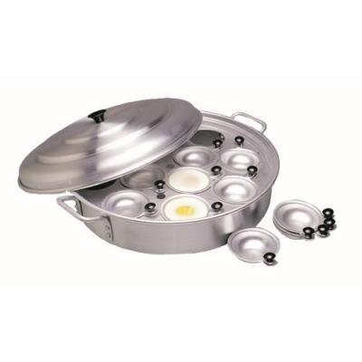 EGG POACHER ALUMINIUM - 12 CUP