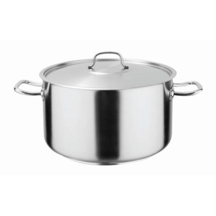POT S/STEEL CASSEROLE -  12LT