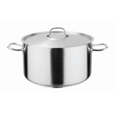 POT S/STEEL CASSEROLE -  12LT
