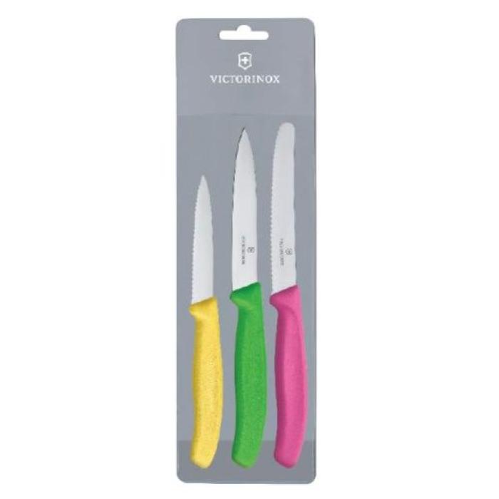 VICTORINOX - CLASSIC 3 PIECE PRISM PARING SET