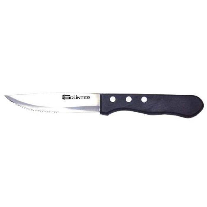 STEAK KNIFE BROAD BLADE - PLASTIC HANDLE