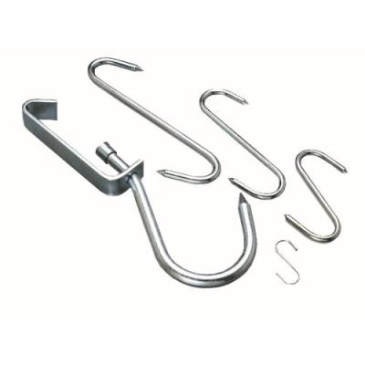 STEEL SWIVEL HOOKS -10""/250MM (PACK OF 12) GALVANISED