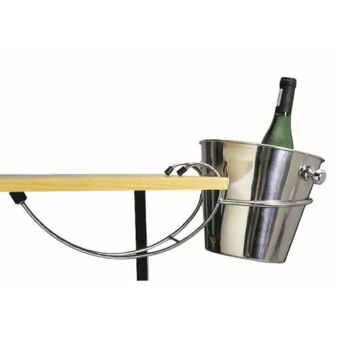 ICE BUCKET STAND - TABLE MOUNTED S/STEEL