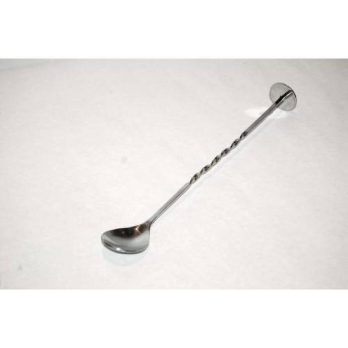 BAR SPOON S/STEEL - 280MM TWIST/MUDDLER