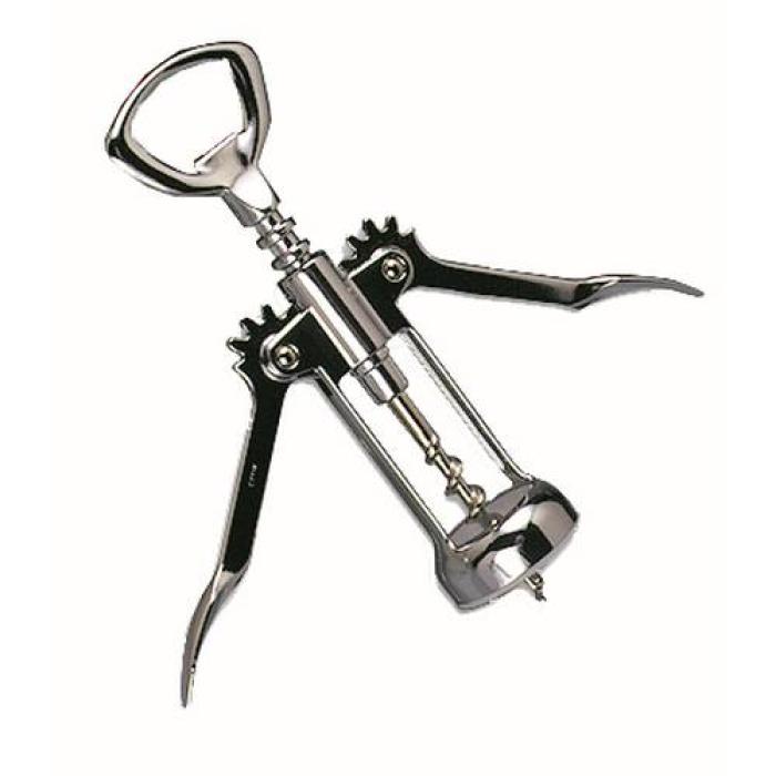 WING TYPE WINE OPENER - (CHROME)