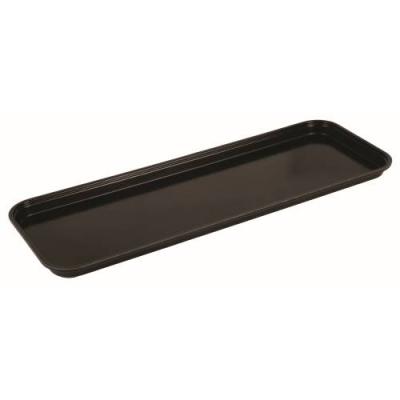 TRAY FIBERGLASS - 222 X 648 X 29MM (BLACK)