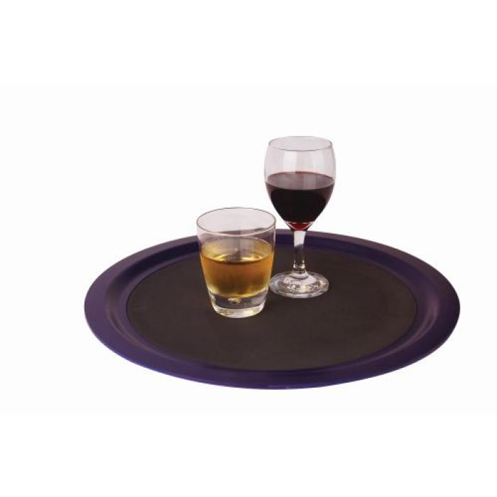 TUFF TRAY ROUND 400 MM (GREEN) (NON-SLIP)