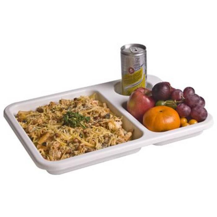 TUFF TRAY FOOD TRAY 3 COMPARTMENTS ( 345 X 264 X 33 MM