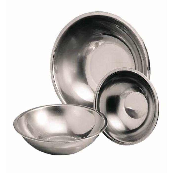 MIXING BOWL S/STEEL ROUND - 220mm (1.5Lt)