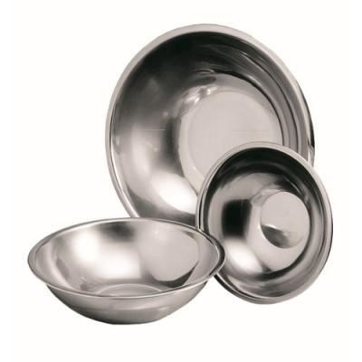 MIXING BOWL S/STEEL ROUND - 240mm (3Lt)