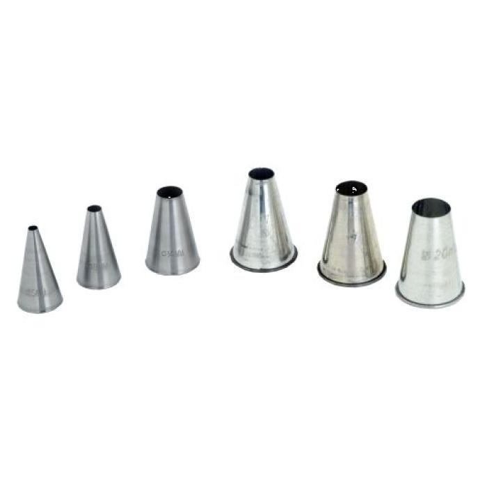 NOZZLE INDIVIDUAL PLAIN-METAL 3MM