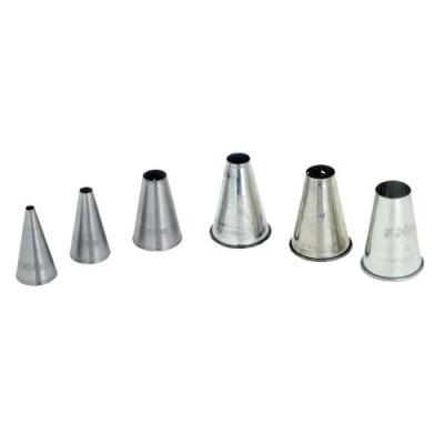 NOZZLE INDIVIDUAL PLAIN-METAL 24MM