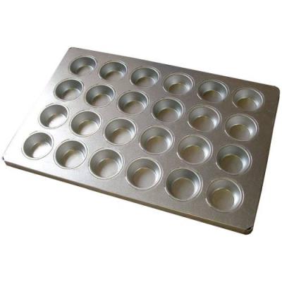 BAKING TRAY ALUSTEEL - REGULAR MUFFIN 24 CUP 600 X 400MM