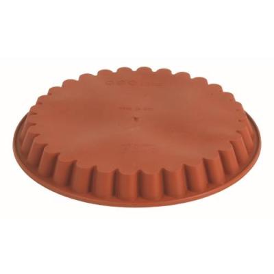 MOULD SILICON ROUND(FLUTED EDGE) - 280 X 32 MM