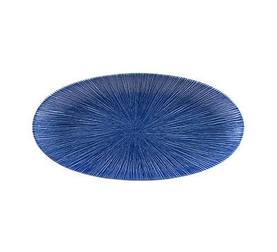 STUDIO PRINTS - AGANO BLUE - OVAL PLATE - 29.9x15CM (12)