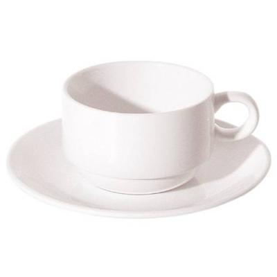 NEW BONE - WHITE - SAUCER - 12CM (24)