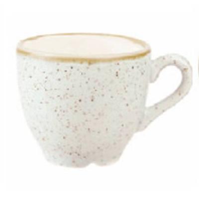 STONECAST - BARLEY WHITE - ESPRESSO CUP - 10CL (12)