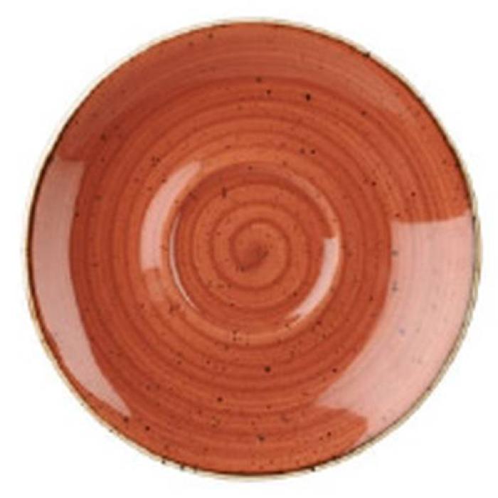 STONECAST - SPICED ORANGE - SAUCER - 15.6CM (12)