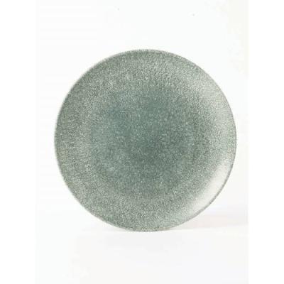 RAKU - TOPAZ BLUE - COUPE PLATE - 28.8CM (12)