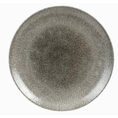 RAKU - QUARTZ BLACK - COUPE PLATE - 28.8CM (12)