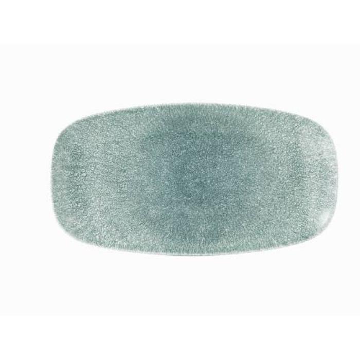 RAKU - QUARTZ BLACK - CHEFS' OBLONG PLATE - 29.8x15.3CM (12)