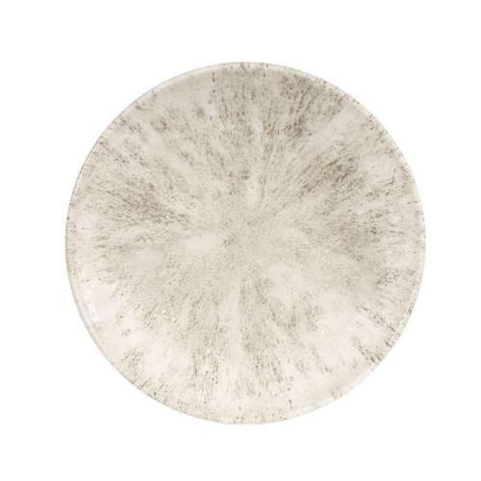 STONE - AGATE GREY - COUPE PLATE - 16.5CM (12)
