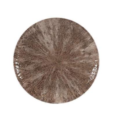 STONE - ZIRCON BROWN - COUPE PLATE - 26CM (12)
