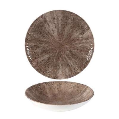 STONE - ZIRCON BROWN - COUPE BOWL - 18.2CM (12)