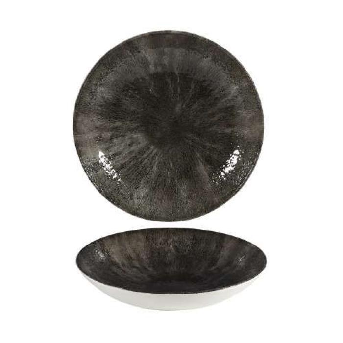 STONE - QUARTZ BLACK - COUPE BOWL - 24.8CM (12)