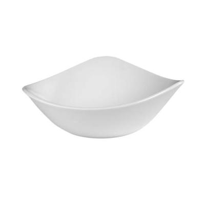 LOTUS - WHITE - TRIANGLE BOWL -15.3CM (12)